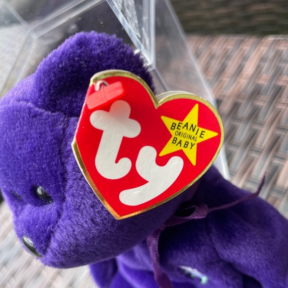 Rare 1997 Ty Princess Diana Beanie Baby P.E. Pellets NO Space TY 1997 - Picture 8 of 11